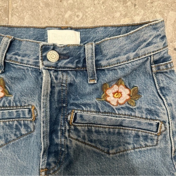 Boyish Embroidered High Rise Billy Fantasia Jeans size 23 - Picture 3 of 11